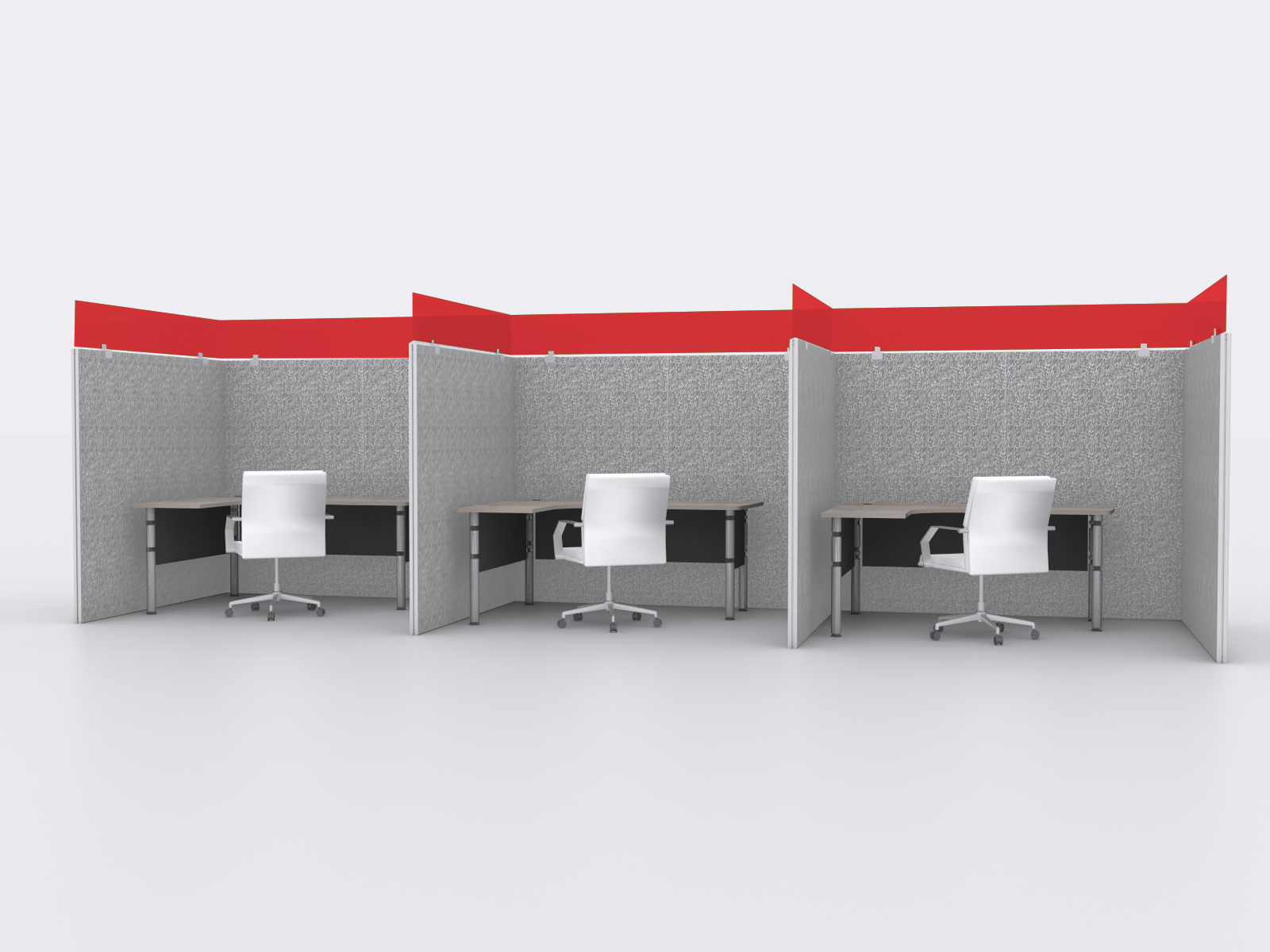 Cubicle Height Extenders -- Image 3